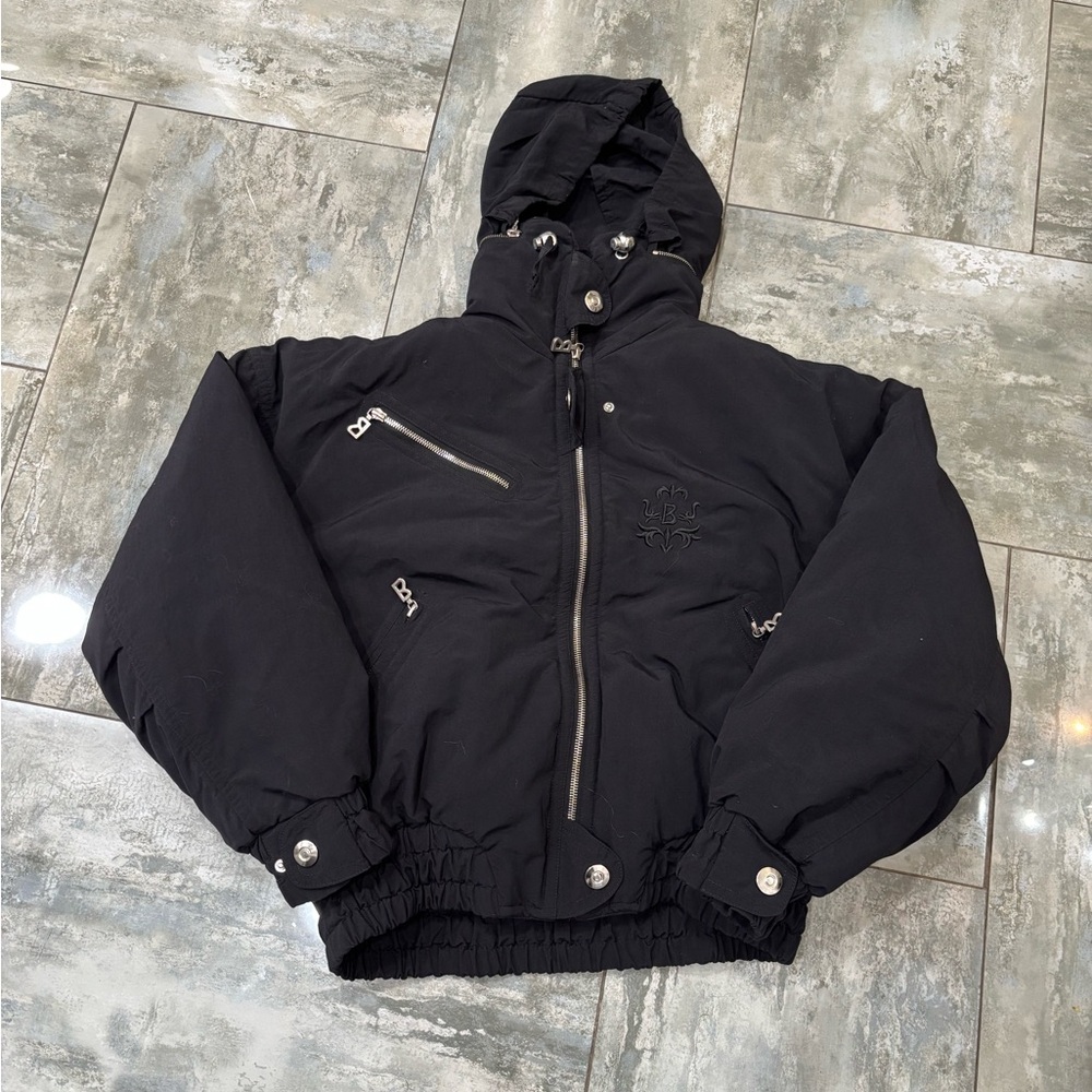 Vintage Bogner Black Ski & Snow Jacket
